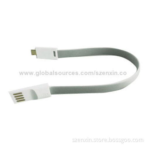 8-pin Micro USB Port Colorful Magnet Cable for iPhone 5/5c/5s and Smartphones